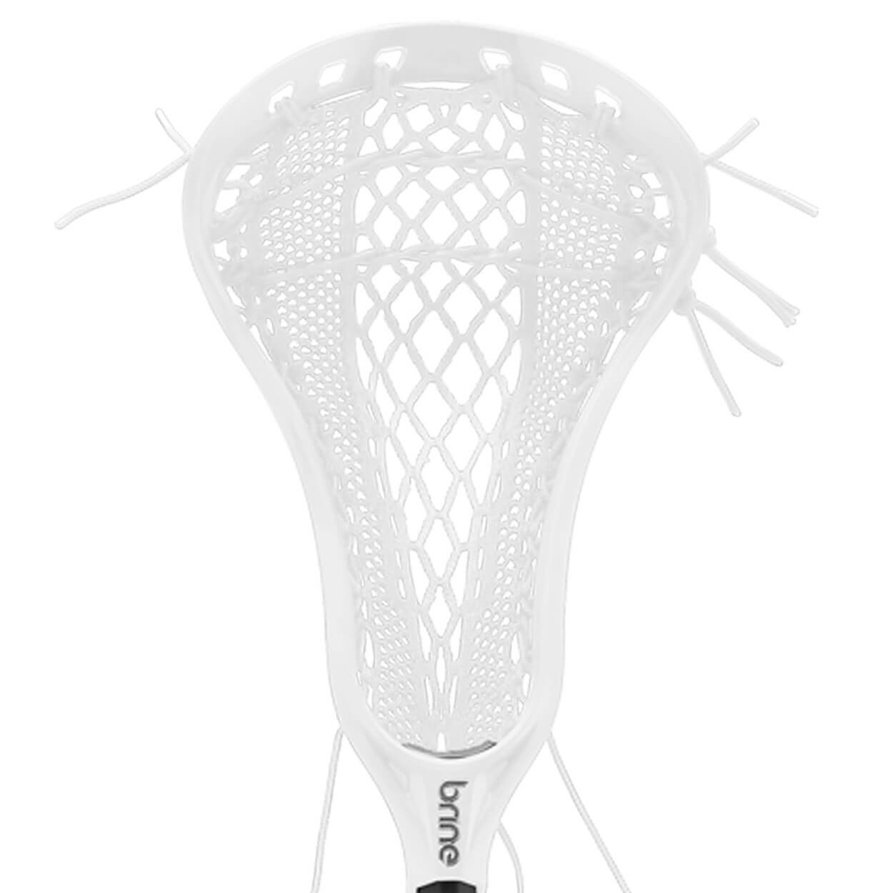 Brine Edge Pro Women Lacrosse Head Strung ISO Warp Mesh