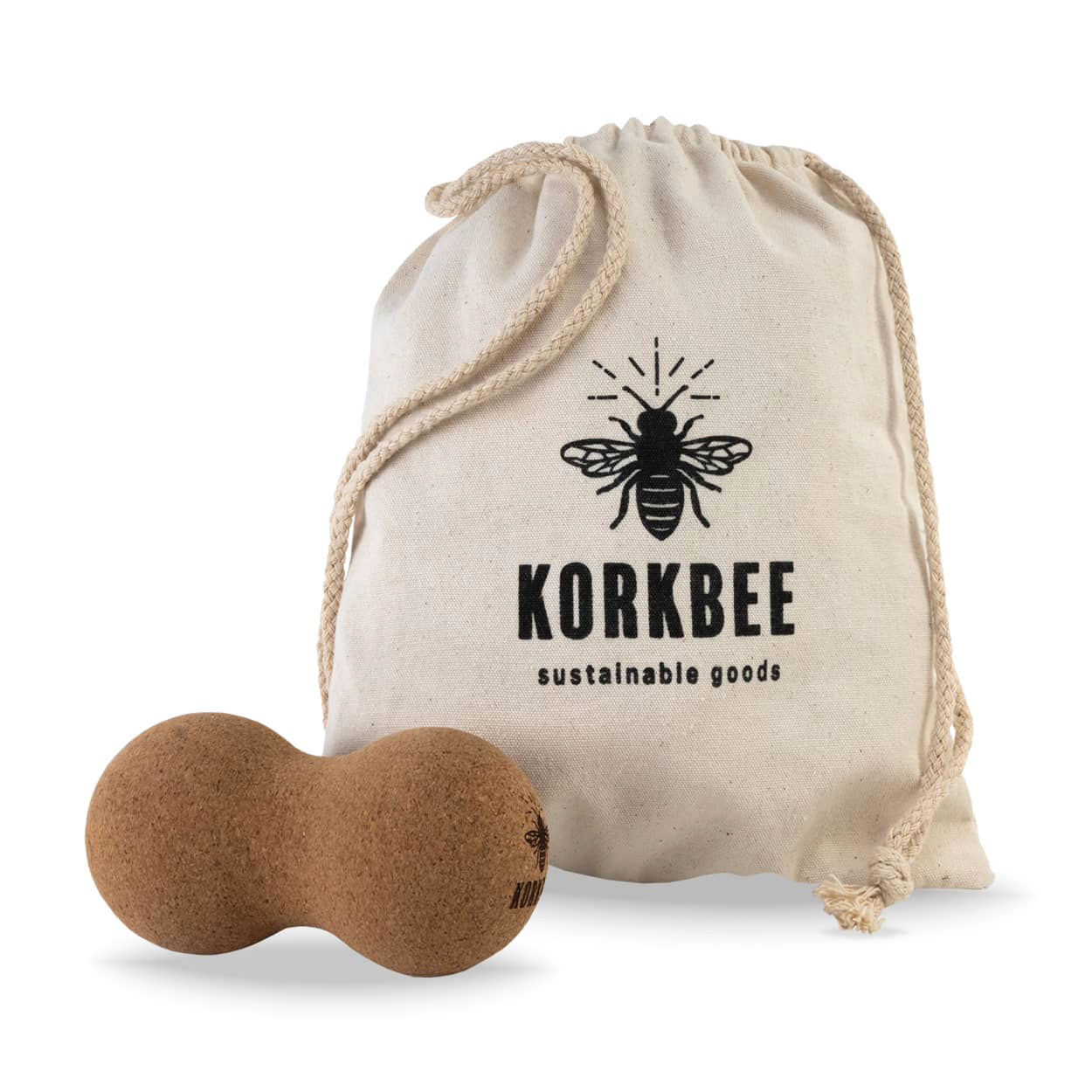 Korkbee Wächter Set Veganer Kork Physioball