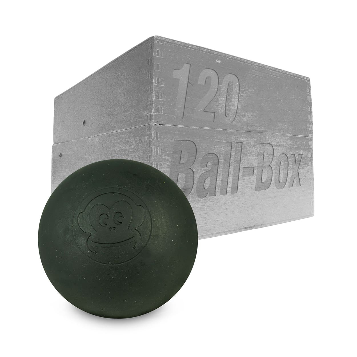 Captain-Lax Lacrosse Ball Box (120 Stück) Black – Limited Edition