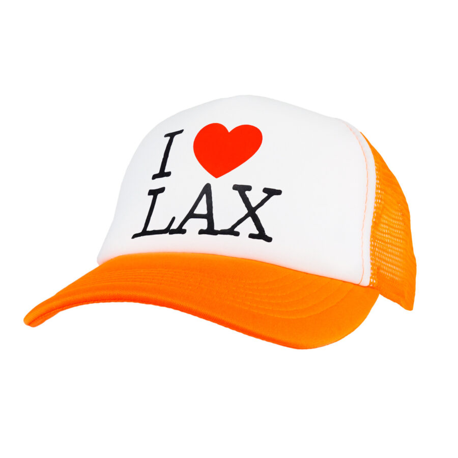 Captain-Lax Trucker Lacrosse Cap - I love LAX – Bild 3