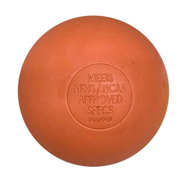 EURO-LAX Lacrosse Ball - Low Bounce Brick Red