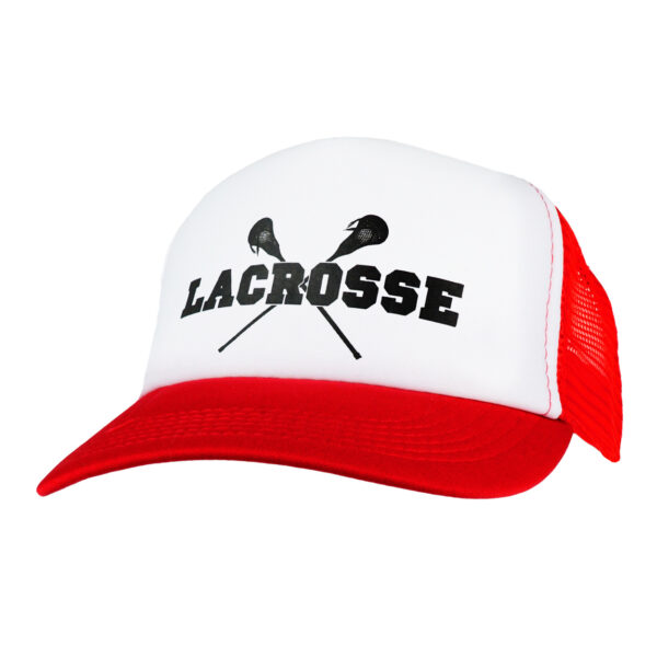 Captain-Lax Trucker Lacrosse Cap - Crossed Sticks Men