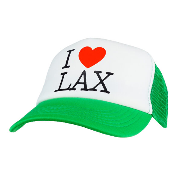 Captain-Lax Trucker Lacrosse Cap - I love LAX