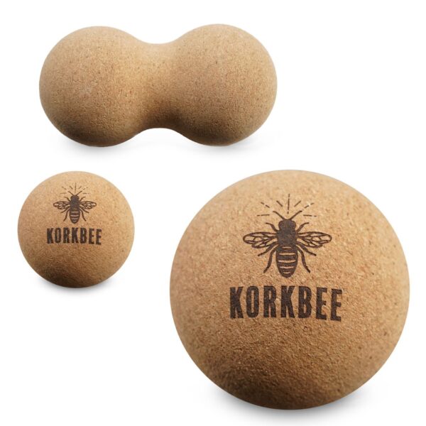 Korkbee Cork plantbased ball fascia and massage made from cork