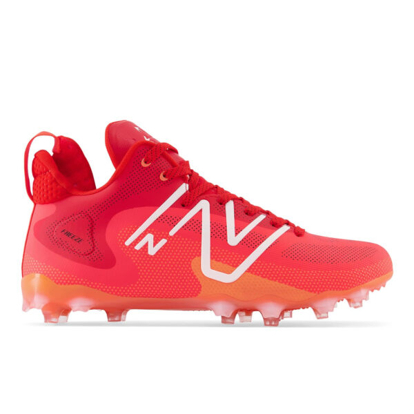 New balance FREEZE v4 cleat mid cut 2E lacrosse shoes