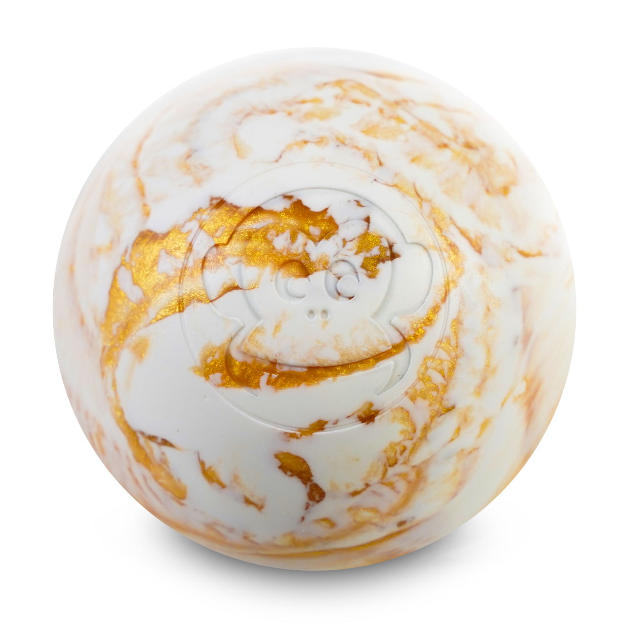 Captain-Lax Lacrosse Ball White/Gold